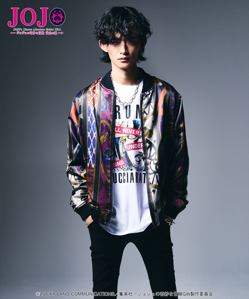 黄金の風 スカジャン Golden Wind Ska Jumper JOJO ジョジョ glamb グラム