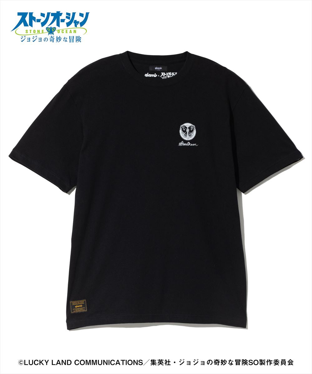 ジョジョの奇妙な冒険 ストーンオーシャン 2 tone Jolyne T-shirts / ツートン徐倫 Tシャツ JOJO glamb グラム