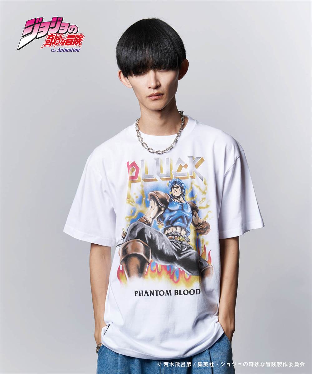 【メーカーお取り寄せ品】ジョジョの奇妙な冒険 JOJO glamb グラム Jonathan Joestar T-shirts ジョナサンジョースターTシャツ
