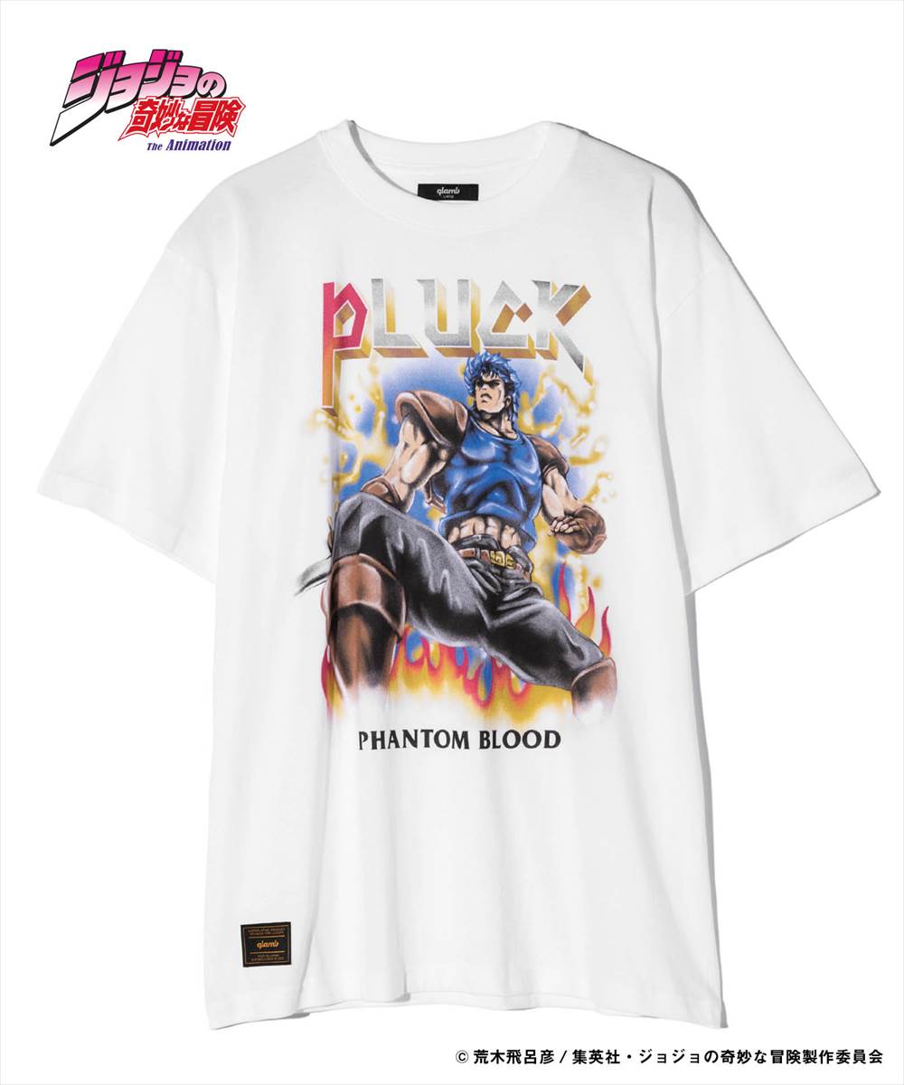 ジョジョの奇妙な冒険 JOJO glamb グラム Jonathan Joestar T-shirts ジョナサンジョースターTシャツ