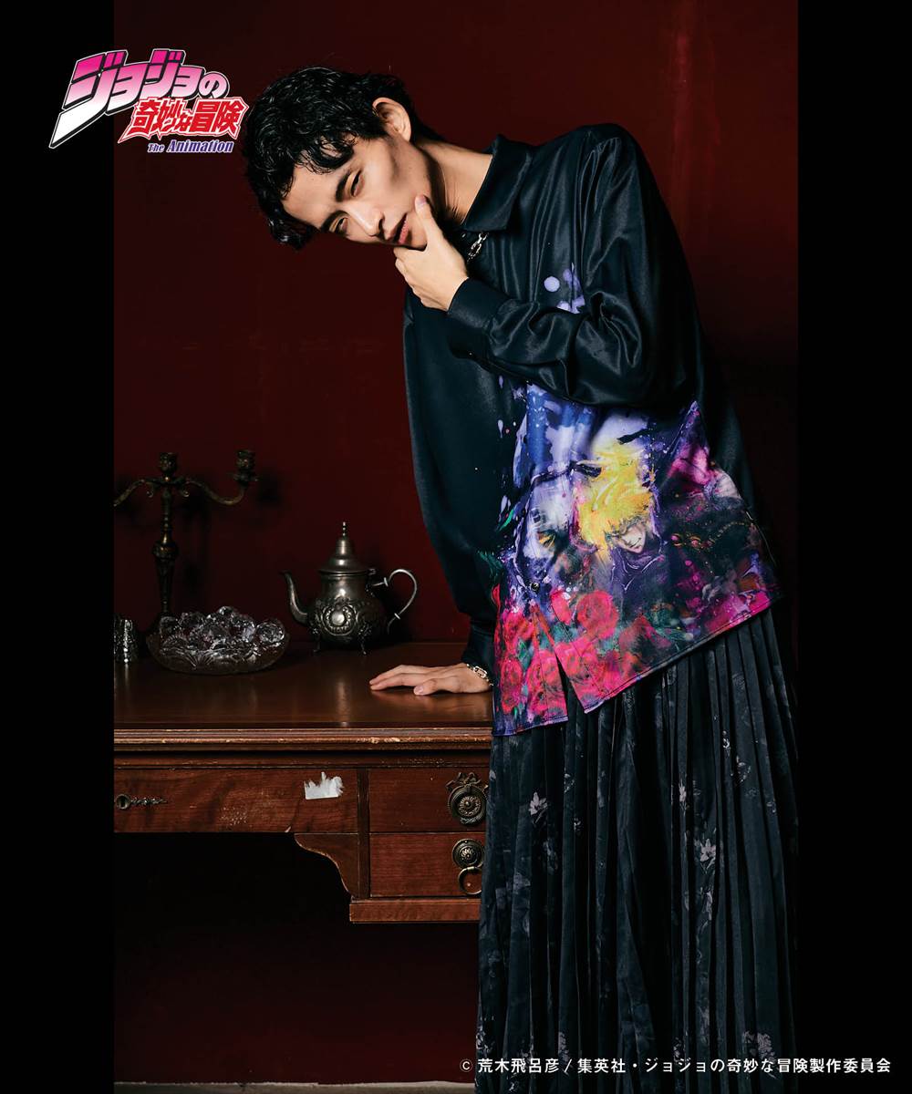 ジョジョの奇妙な冒険 JOJO glamb グラム Dio Brando Shirts ディオ ブランドーシャツ