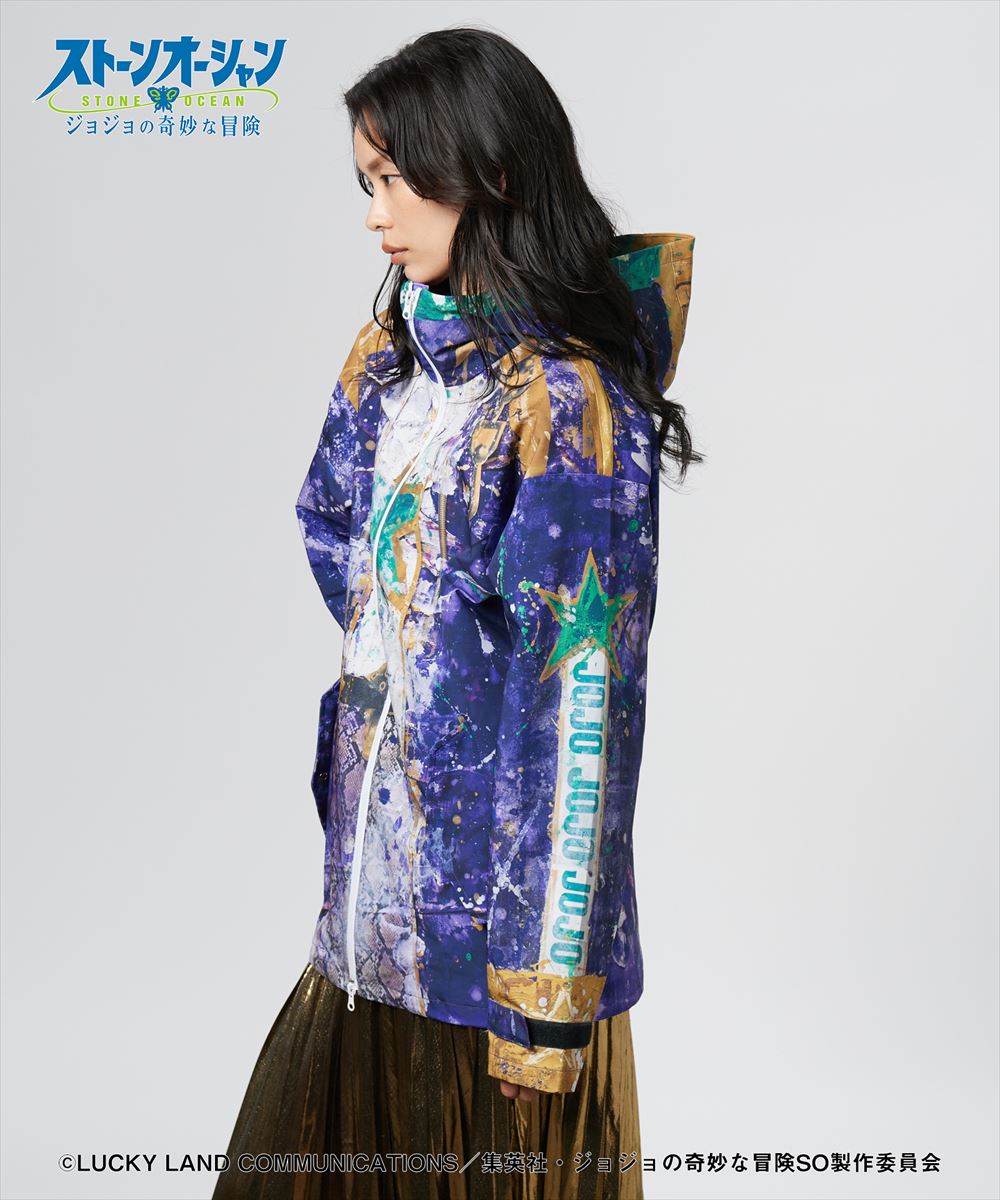 ジョジョの奇妙な冒険 ストーンオーシャン High Neck Jotaro Jacket / ハイネック承太郎 ジャケット JOJO glamb グラム