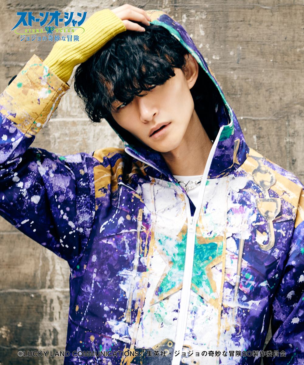 ジョジョの奇妙な冒険 ストーンオーシャン High Neck Jotaro Jacket / ハイネック承太郎 ジャケット JOJO glamb グラム
