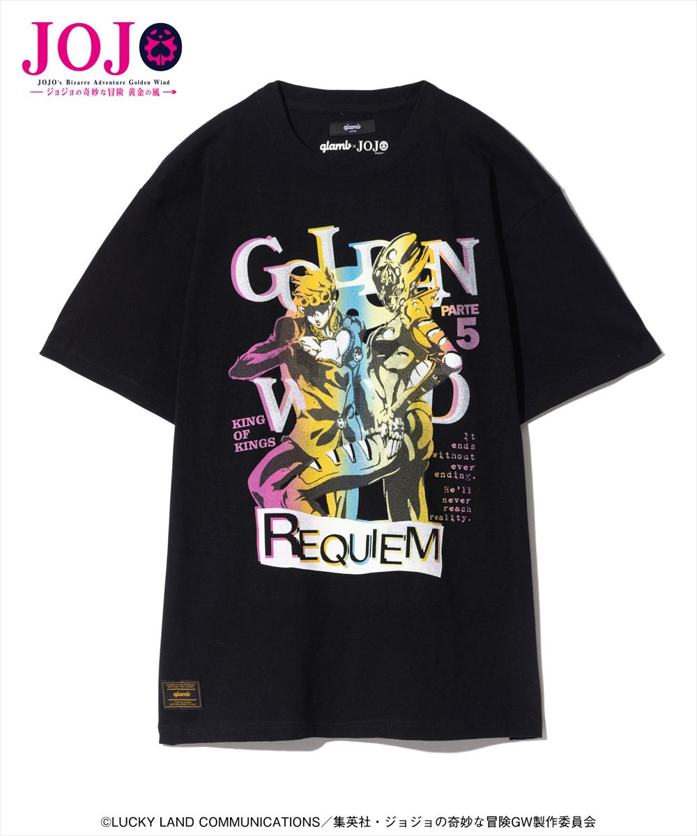 【2026年6月入荷分予約】ジョルノ Tシャツ Giorno & G・E・R T-shirts JOJO ジョジョ glamb グラム