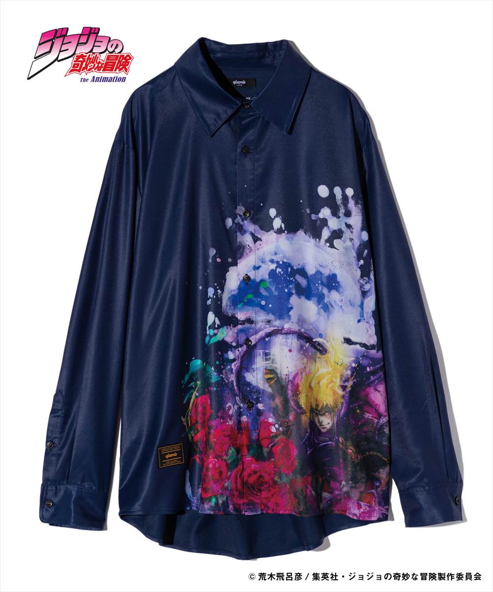 ジョジョの奇妙な冒険 JOJO glamb グラム Dio Brando Shirts ディオ ブランドーシャツ