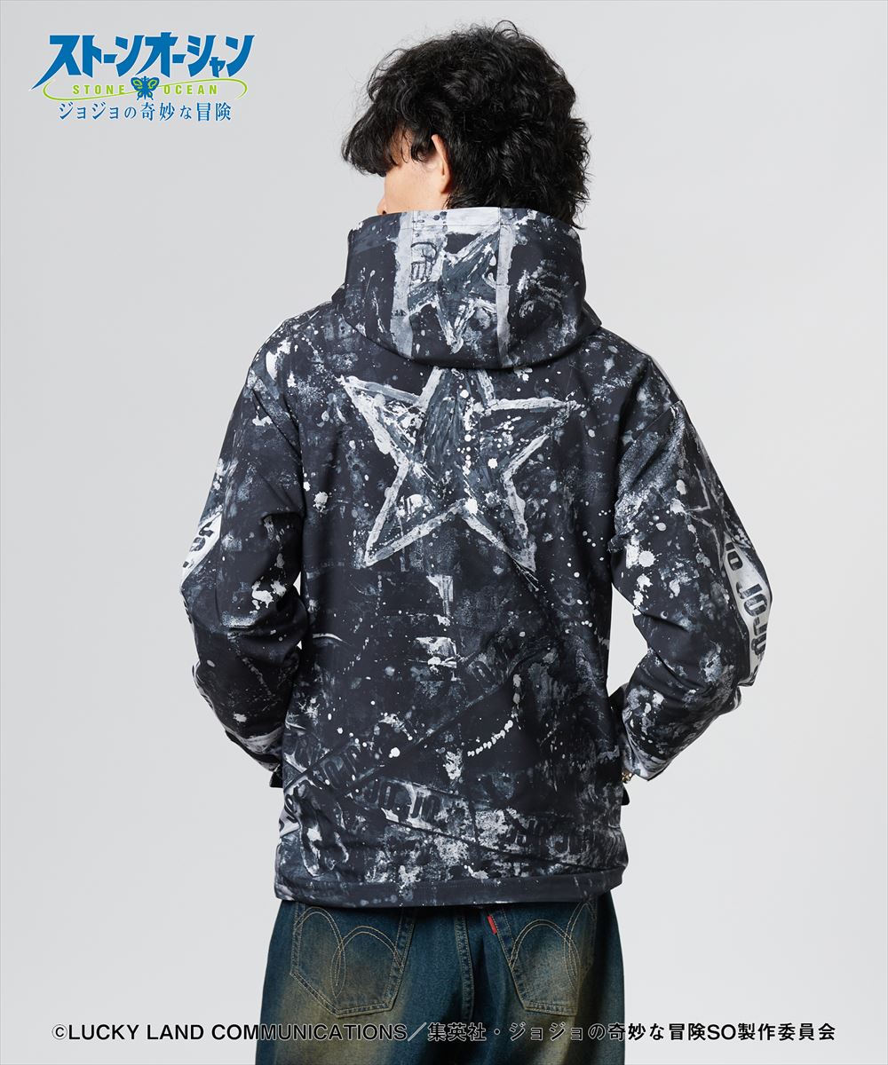 ジョジョの奇妙な冒険 ストーンオーシャン High Neck Jotaro Jacket / ハイネック承太郎 ジャケット JOJO glamb グラム