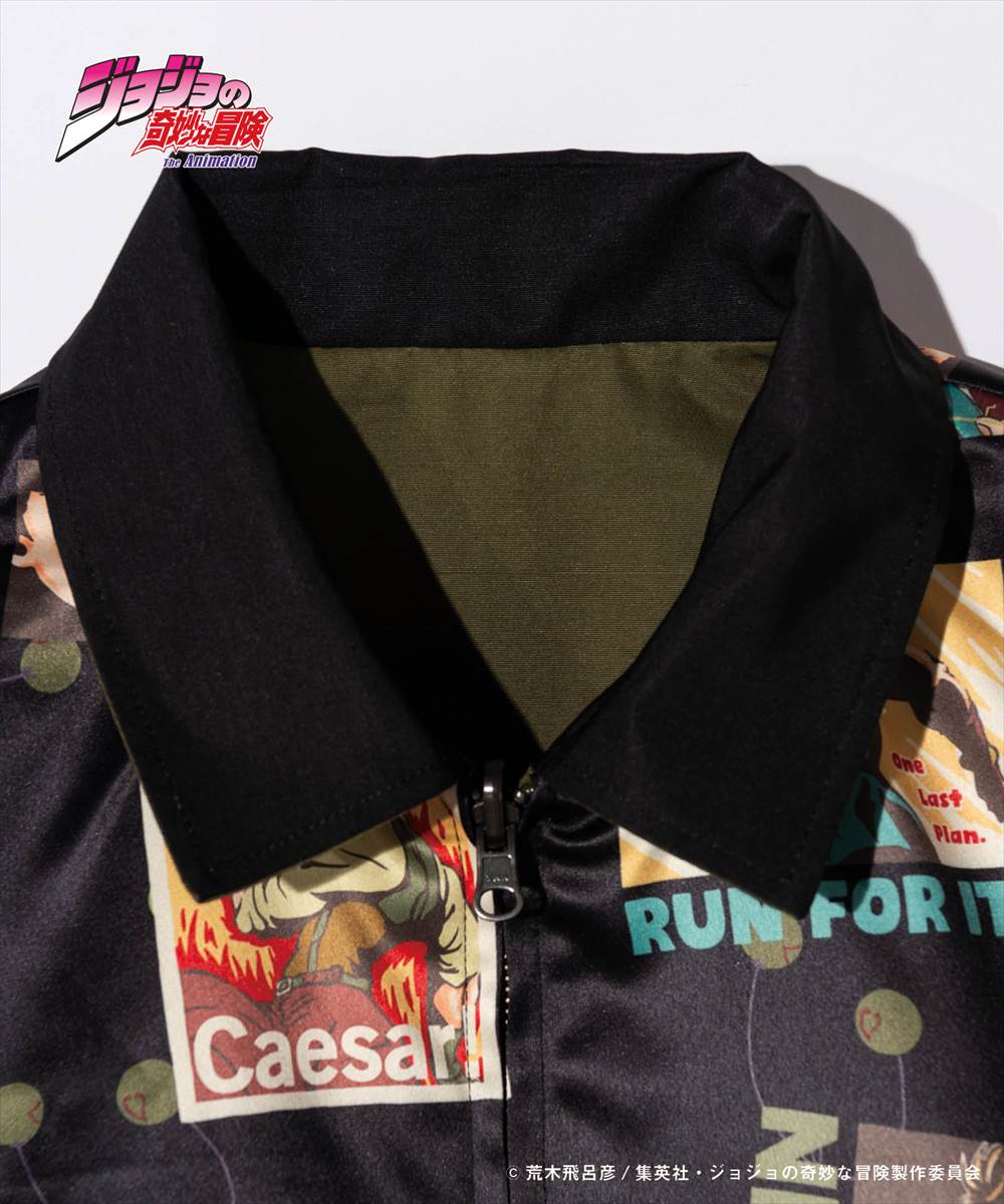 ジョジョの奇妙な冒険 JOJO glamb グラム Joseph Joestar Jacket ジョセフ ジョースター ジャケット