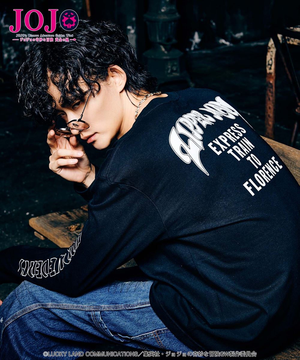 ブローノ・ブチャラティスタンド カットソー Bruno Bucciarati’s Stand Cutsew JOJO ジョジョ glamb グラム