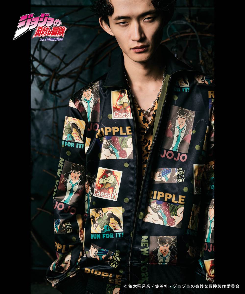 ジョジョの奇妙な冒険 JOJO glamb グラム Joseph Joestar Jacket ジョセフ ジョースター ジャケット