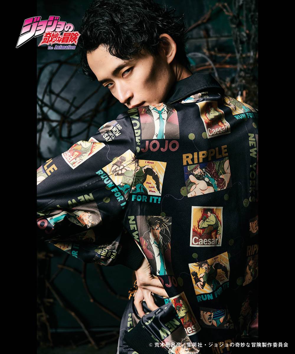 ジョジョの奇妙な冒険 JOJO glamb グラム Joseph Joestar Jacket ジョセフ ジョースター ジャケット