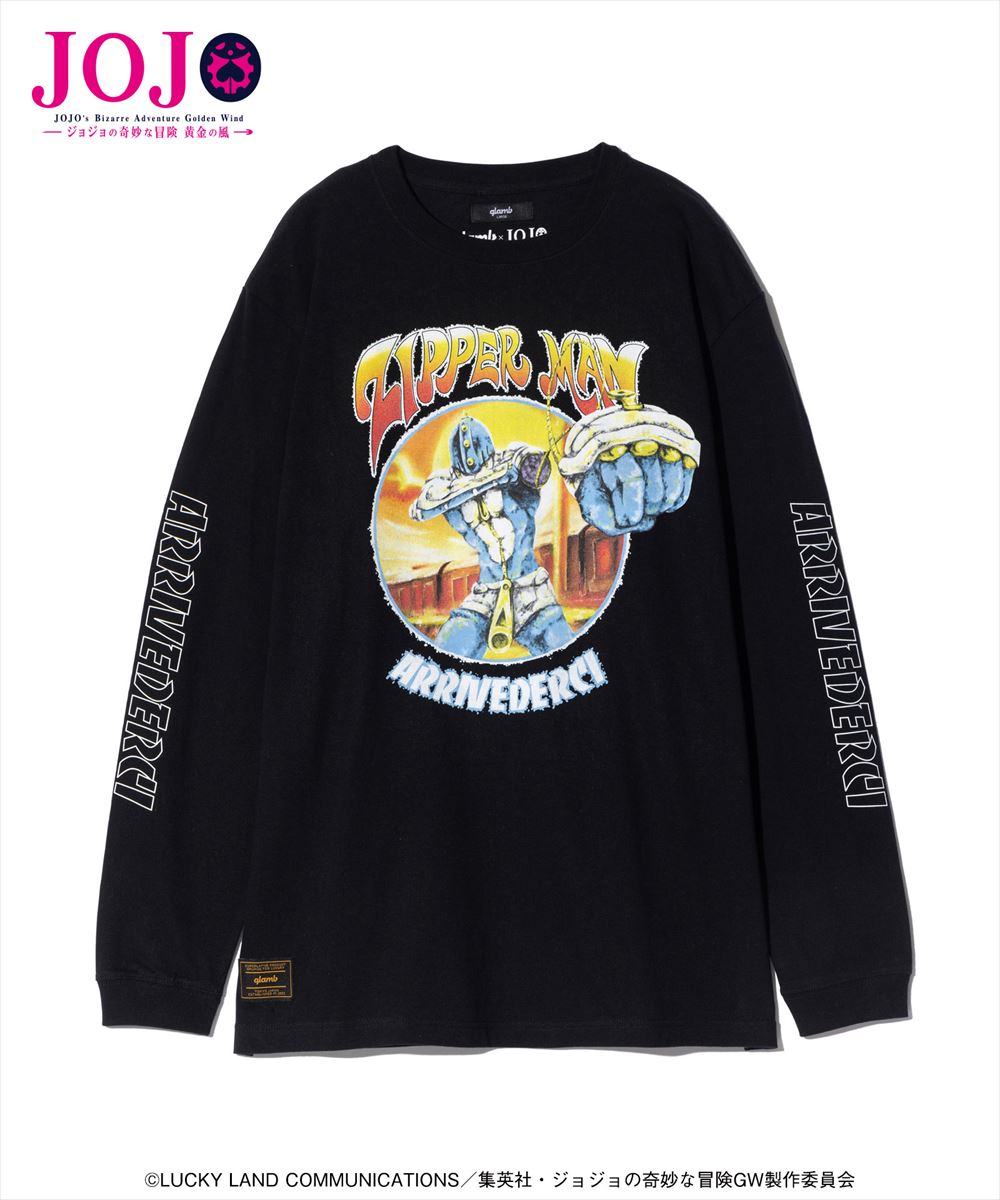 ブローノ・ブチャラティスタンド カットソー Bruno Bucciarati’s Stand Cutsew JOJO ジョジョ glamb グラム