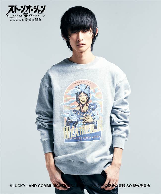 glamb グラム JOJO ジョジョ ウェザーリポート スウェット Weather R. Sweat