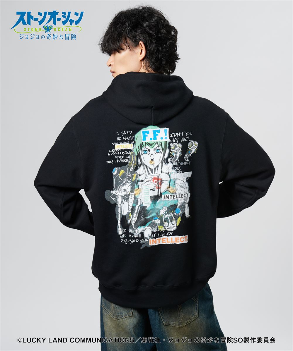 ジョジョの奇妙な冒険 ストーンオーシャン F・F Hoodie / フー・ファイターズ フーディー JOJO glamb グラム