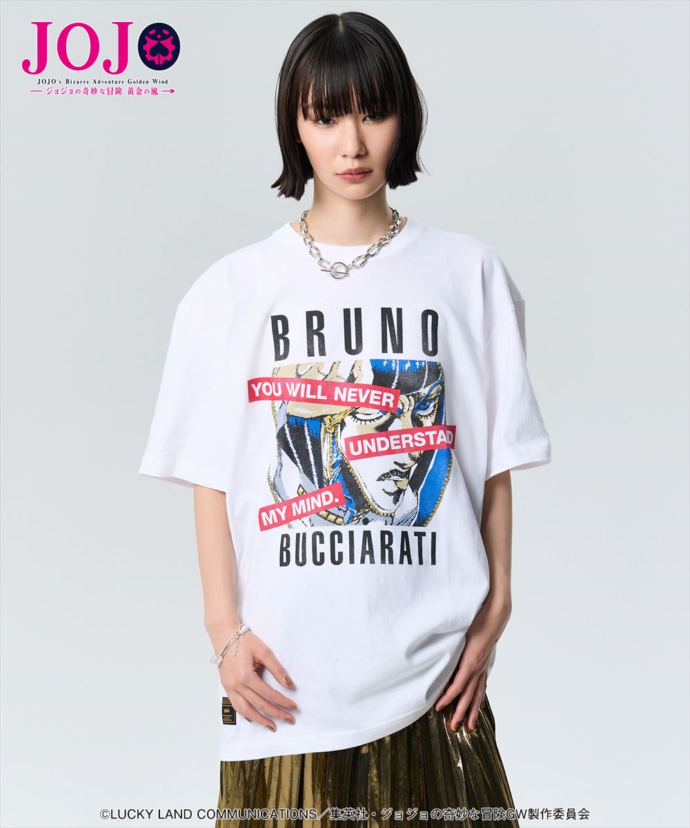 ブローノ・ブチャラティ Tシャツ2 Bruno Bucciarati T-shirts II JOJO ジョジョ glamb グラム
