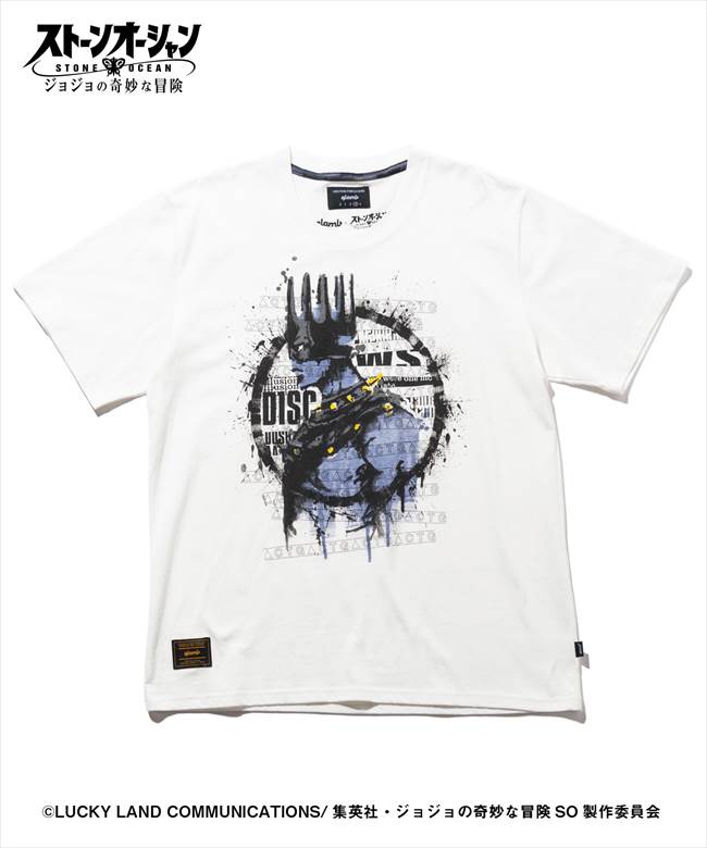 JOJO x glamb グラム ジョジョ ホワイトスネイク T Ws. T