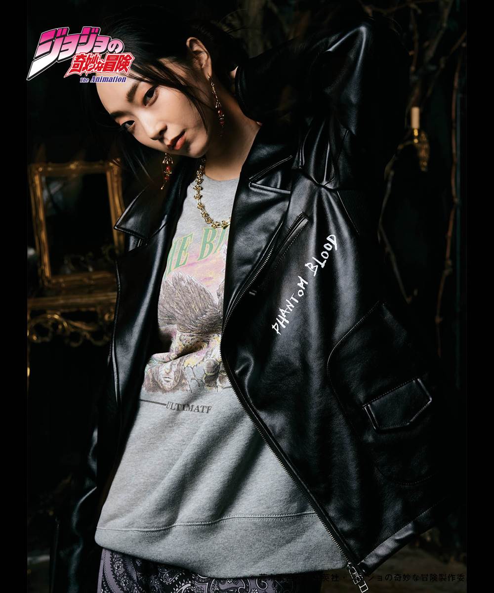 ジョジョの奇妙な冒険 JOJO glamb グラム Kars Sweat カーズスウェット