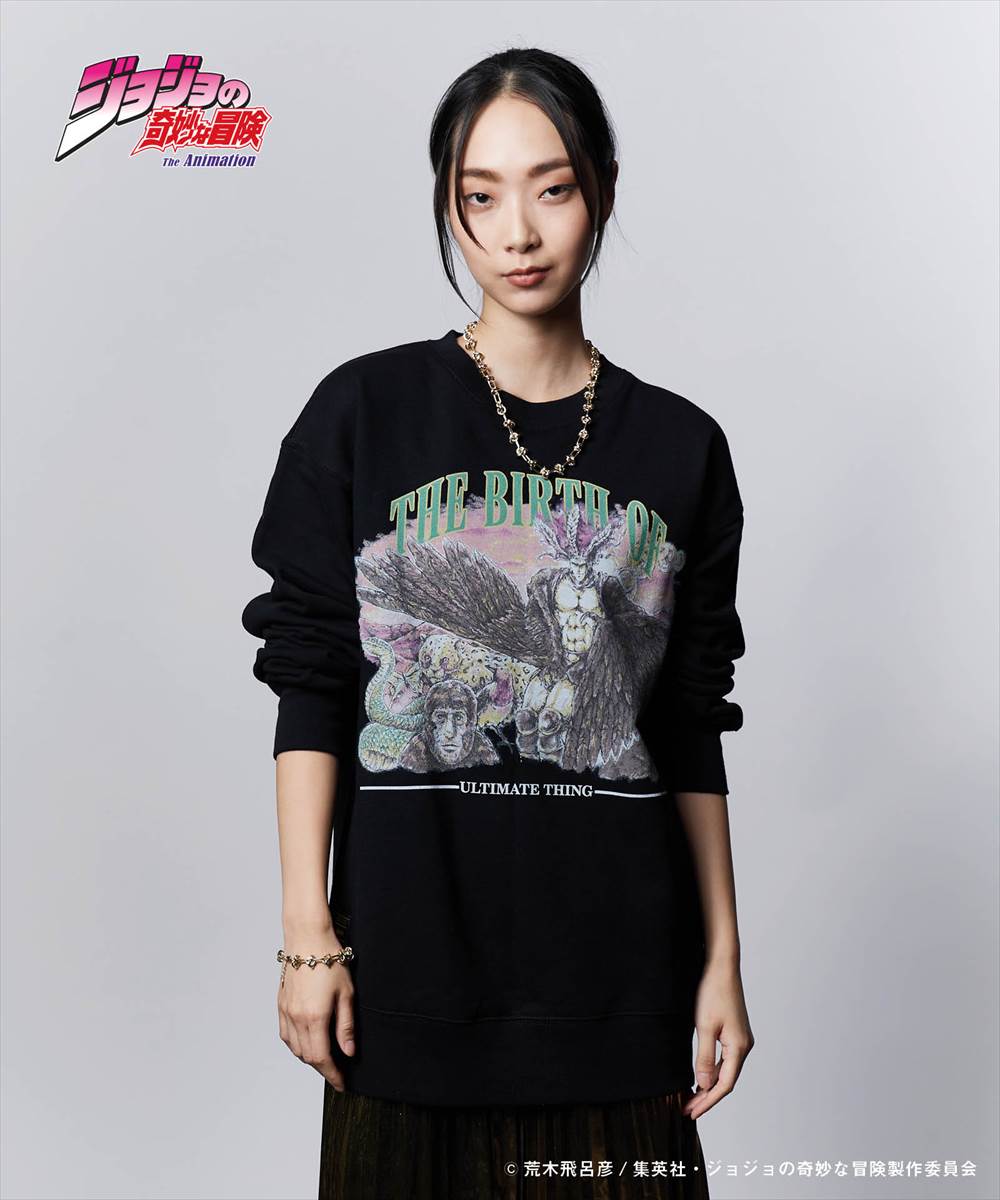 ジョジョの奇妙な冒険 JOJO glamb グラム Kars Sweat カーズスウェット
