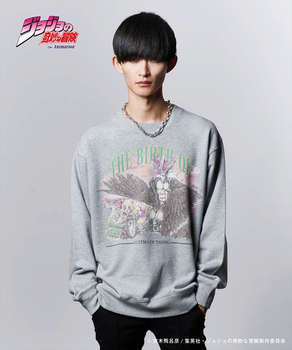 ジョジョの奇妙な冒険 JOJO glamb グラム Kars Sweat カーズスウェット
