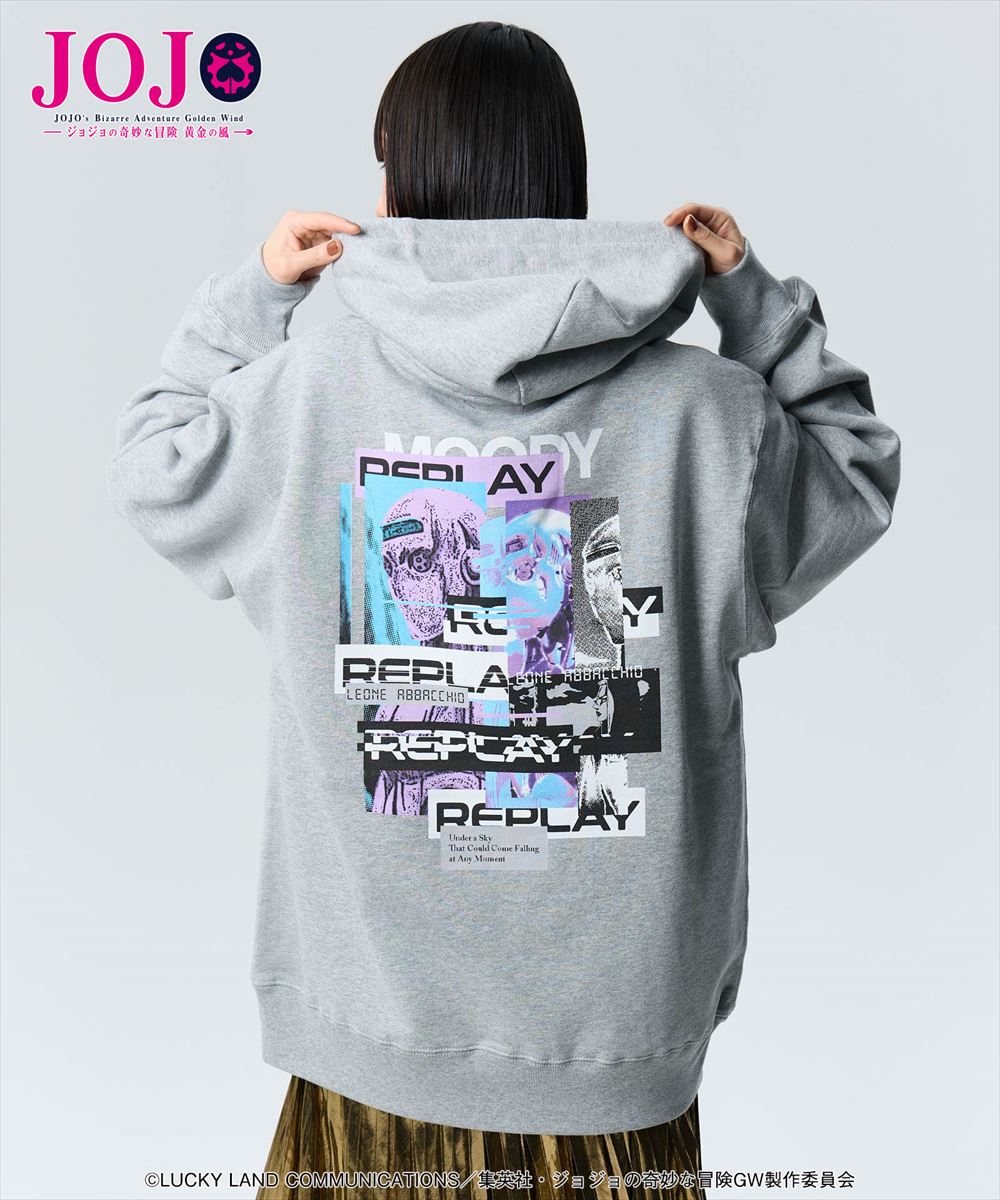 レオーネ・アバッキオ フーディー Leone Abbacchio’s Stand Hoodie JOJO ジョジョ glamb グラム