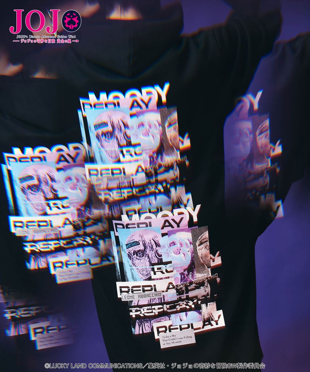 レオーネ・アバッキオ フーディー Leone Abbacchio’s Stand Hoodie JOJO ジョジョ glamb グラム