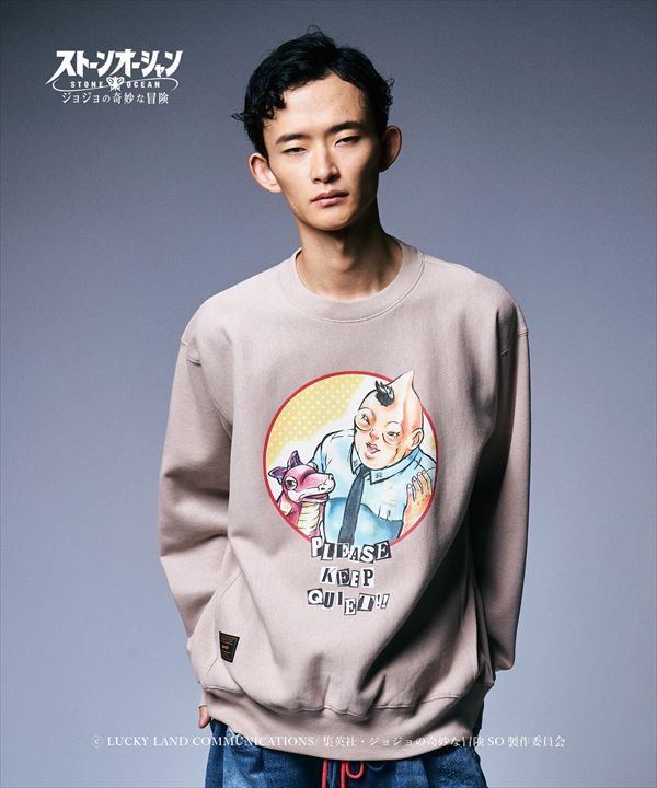 JOJO x glamb グラム Loccobarocco Sweat / ロッコバロッコ スウェット ジョジョ