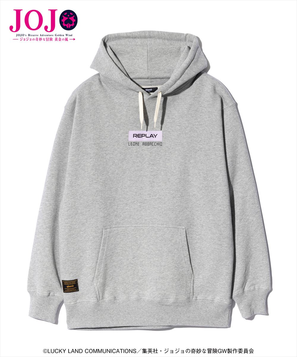 レオーネ・アバッキオ フーディー Leone Abbacchio’s Stand Hoodie JOJO ジョジョ glamb グラム