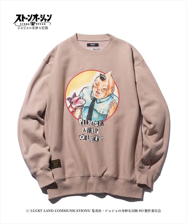 JOJO x glamb グラム Loccobarocco Sweat / ロッコバロッコ スウェット ジョジョ
