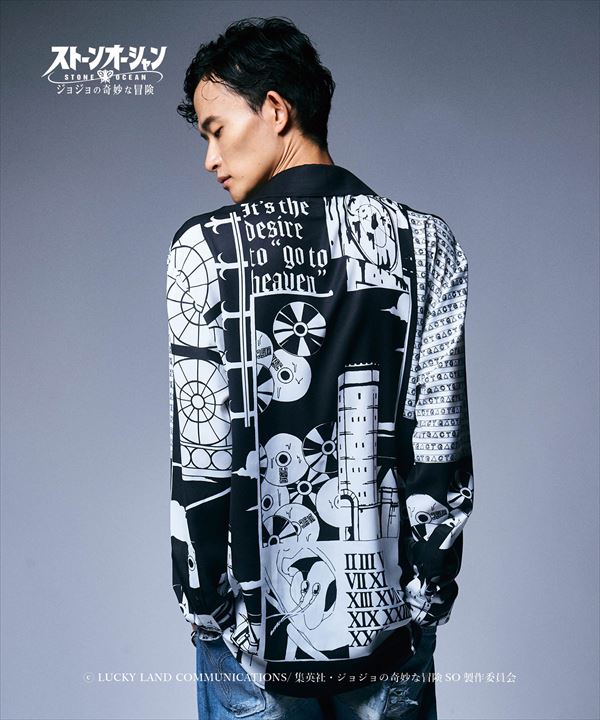 【メーカーお取り寄せ品】JOJO x glamb グラム E・Pucci SH E・プッチシャツ