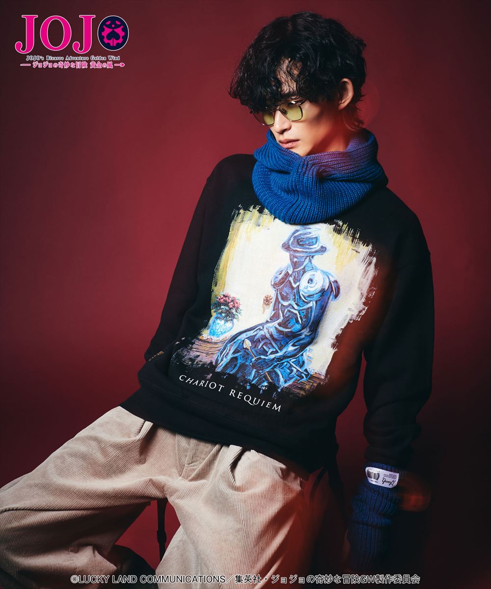 チャリオッツ・レクイエム スウェット C・R Sweat JOJO ジョジョ glamb グラム