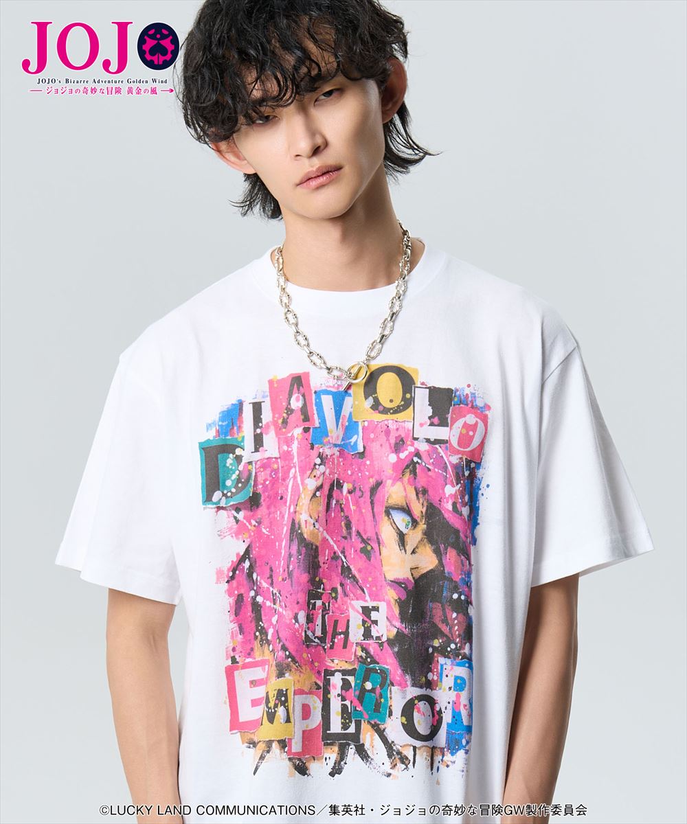 ディアボロ Tシャツ Diavolo T-shirt JOJO ジョジョ glamb グラム