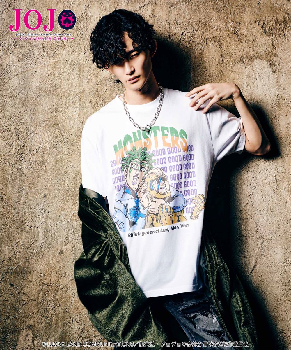 チョコラータ セッコ Tシャツ Cioccolata & Secco T-shirt JOJO ジョジョ glamb グラム