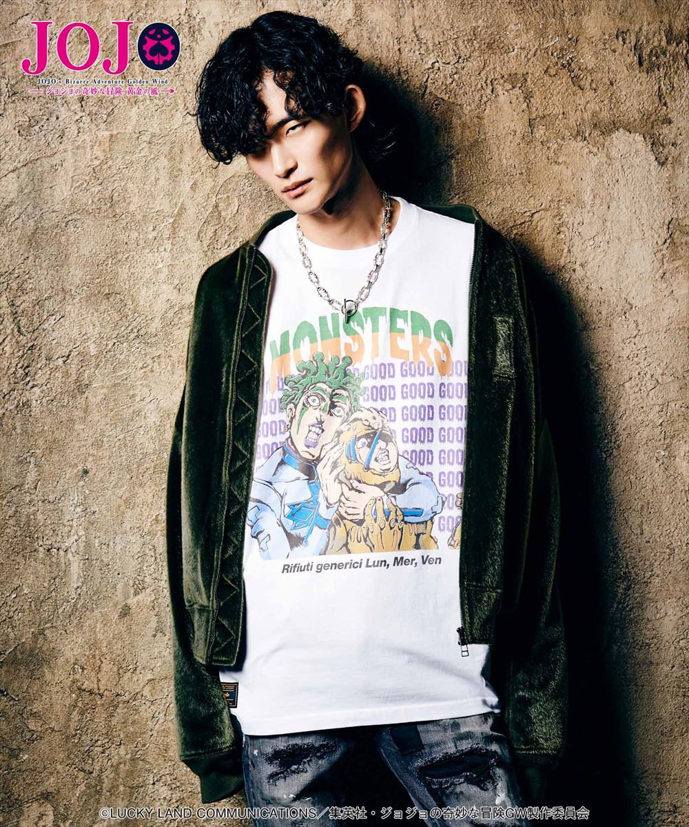 チョコラータ セッコ Tシャツ Cioccolata & Secco T-shirt JOJO ジョジョ glamb グラム