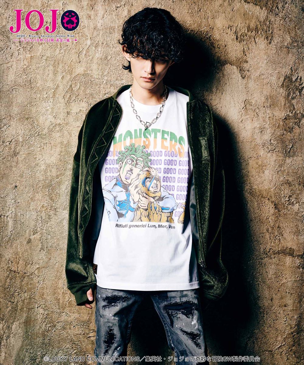 チョコラータ セッコ Tシャツ Cioccolata & Secco T-shirt JOJO ジョジョ glamb グラム