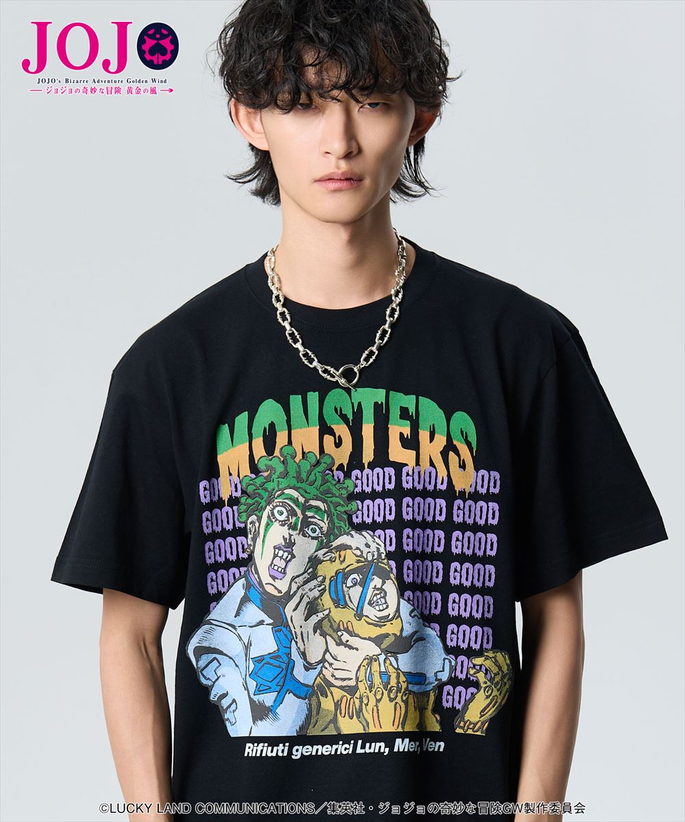 チョコラータ セッコ Tシャツ Cioccolata & Secco T-shirt JOJO ジョジョ glamb グラム