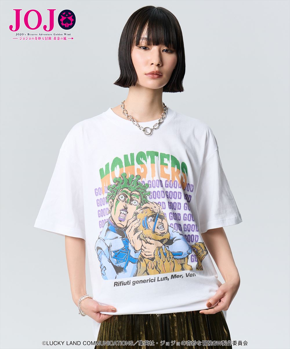 チョコラータ セッコ Tシャツ Cioccolata & Secco T-shirt JOJO ジョジョ glamb グラム