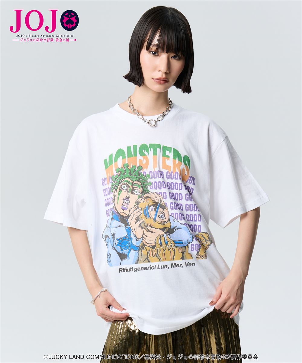 チョコラータ セッコ Tシャツ Cioccolata & Secco T-shirt JOJO ジョジョ glamb グラム