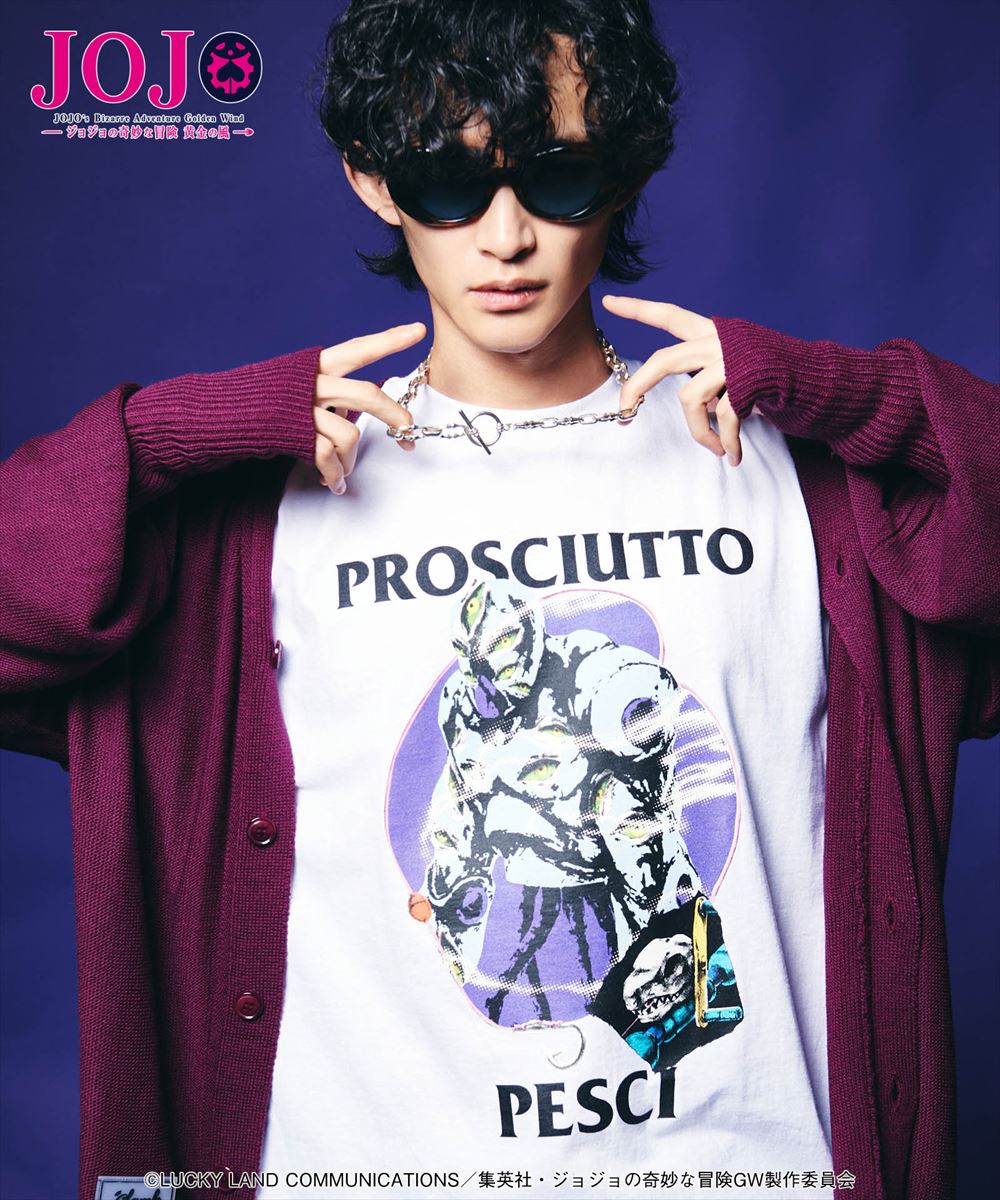 プロシュート ペッシ ロングスリーブカットソー Prosciutto & Pesci’s Stand Cutsew JOJO ジョジョ glamb グラム