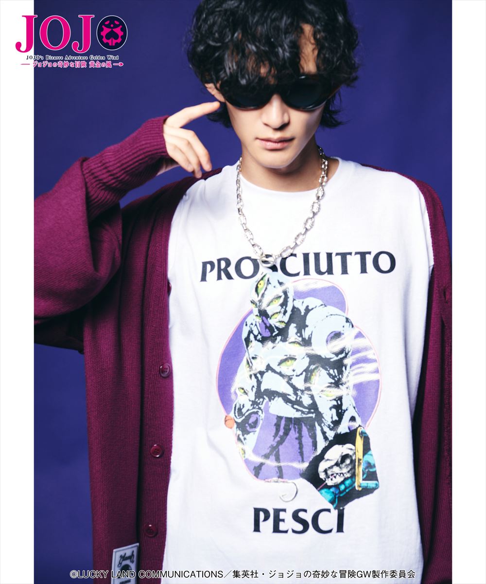 プロシュート ペッシ ロングスリーブカットソー Prosciutto & Pesci’s Stand Cutsew JOJO ジョジョ glamb グラム