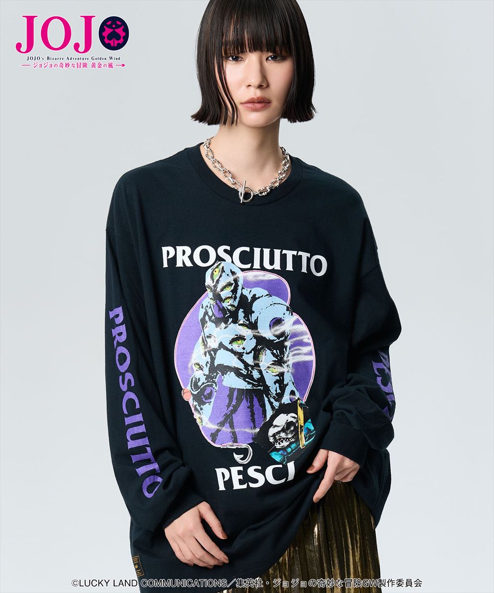 プロシュート ペッシ ロングスリーブカットソー Prosciutto & Pesci’s Stand Cutsew JOJO ジョジョ glamb グラム