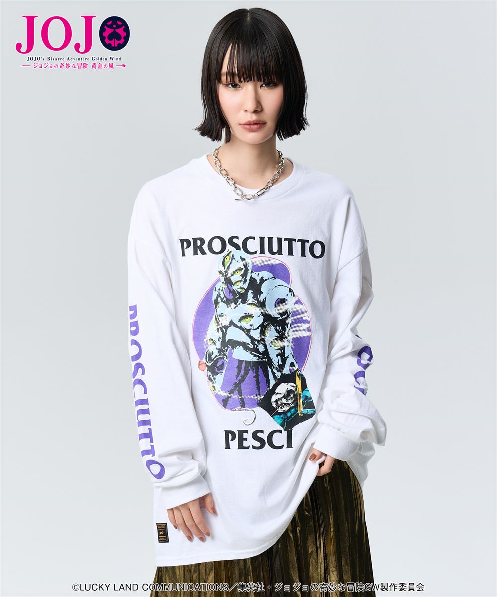 プロシュート ペッシ ロングスリーブカットソー Prosciutto & Pesci’s Stand Cutsew JOJO ジョジョ glamb グラム