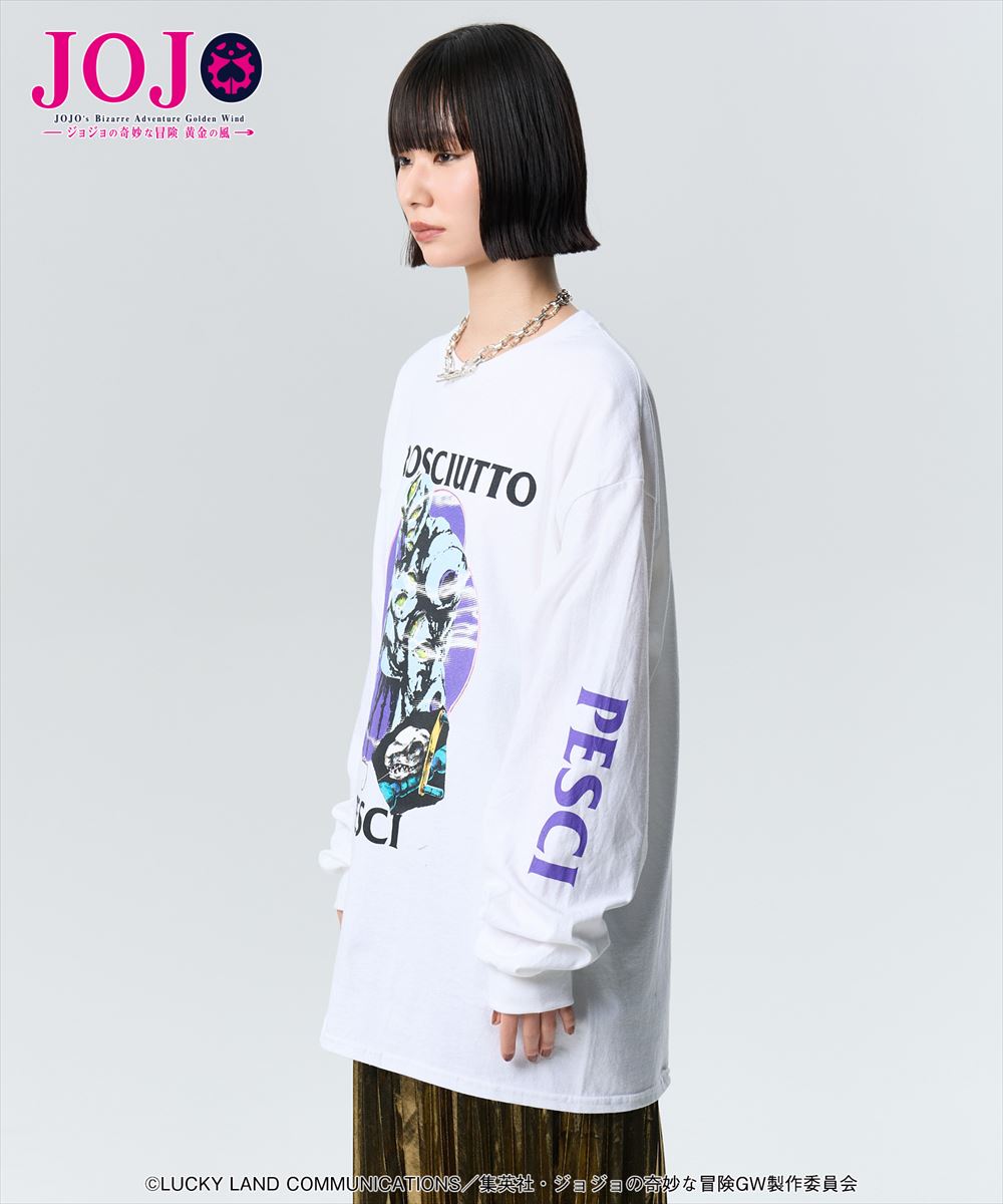 プロシュート ペッシ ロングスリーブカットソー Prosciutto & Pesci’s Stand Cutsew JOJO ジョジョ glamb グラム