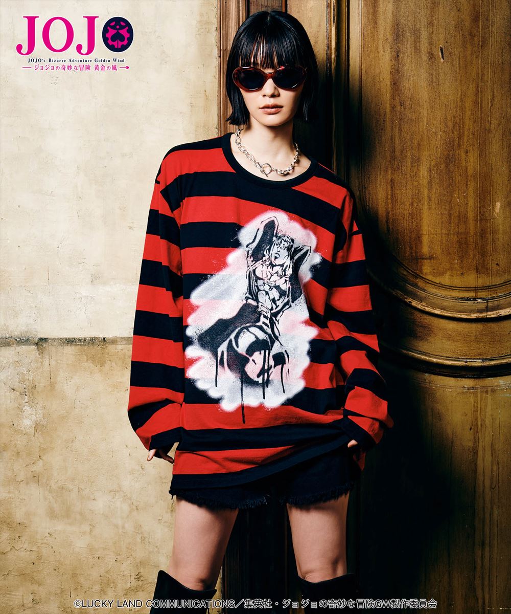 リゾット・ネエロ ボーダーカットソー Risotto Nero Border Cutsew JOJO ジョジョ glamb グラム
