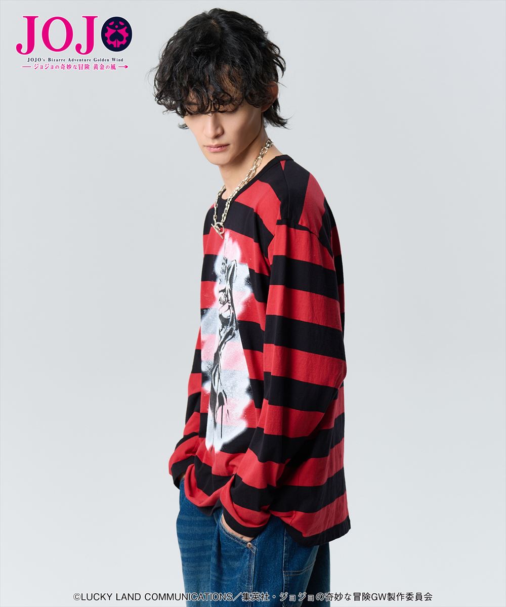 リゾット・ネエロ ボーダーカットソー Risotto Nero Border Cutsew JOJO ジョジョ glamb グラム