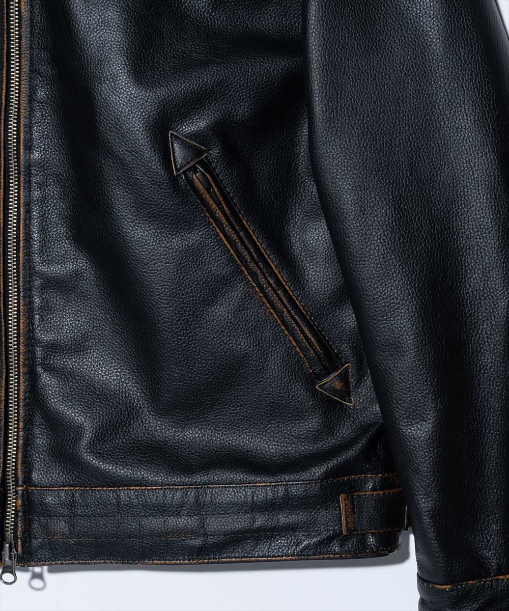 Hidden Valley Leather Jacket / ヒドゥンバレーレザージャケット glamb グラム