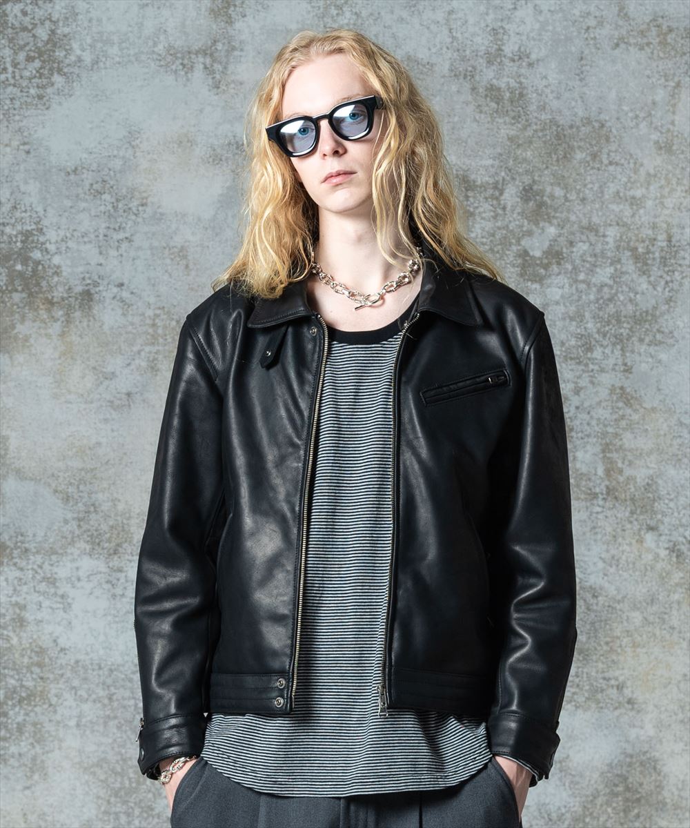 Hidden Valley Leather Jacket / ヒドゥンバレーレザージャケット glamb グラム