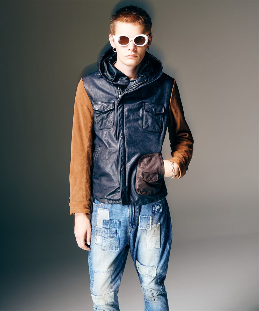 Carol Rosso Riders Jacket / キャロルロッソライダースジャケット glamb グラム