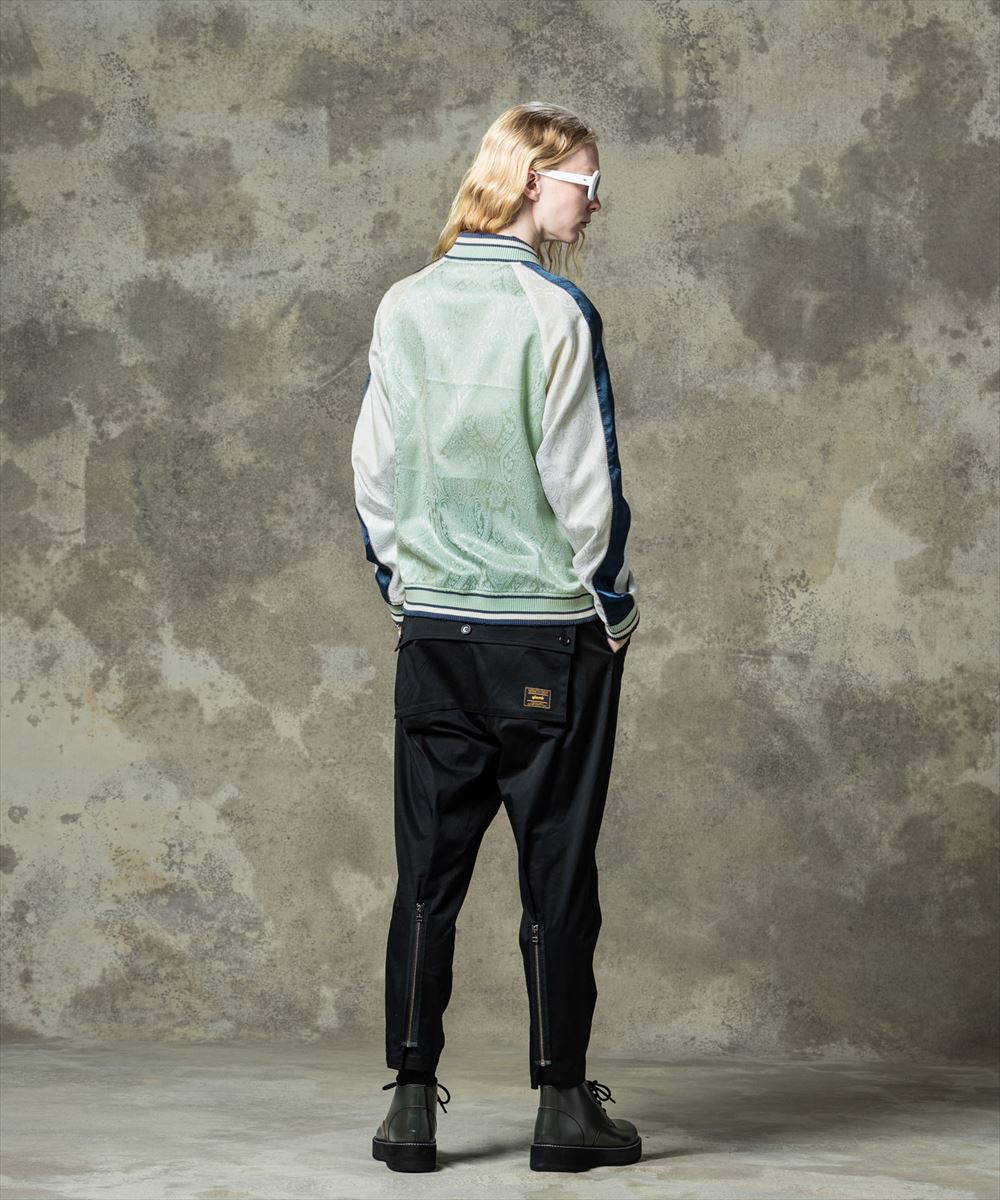 glamb グラム Aging Paisley Ska Jumper / エイジングペイズリースカジャンパー