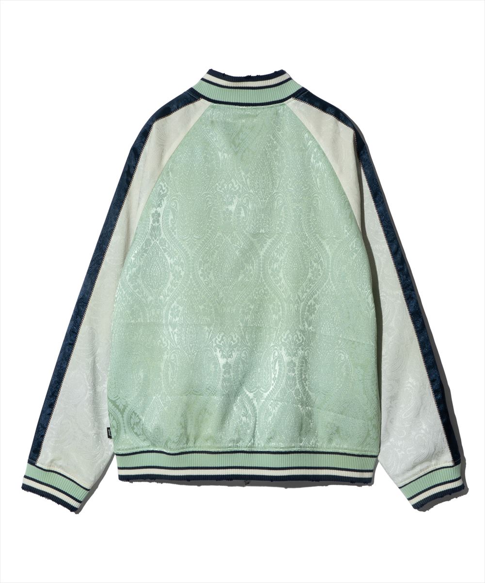 glamb グラム Aging Paisley Ska Jumper / エイジングペイズリースカジャンパー