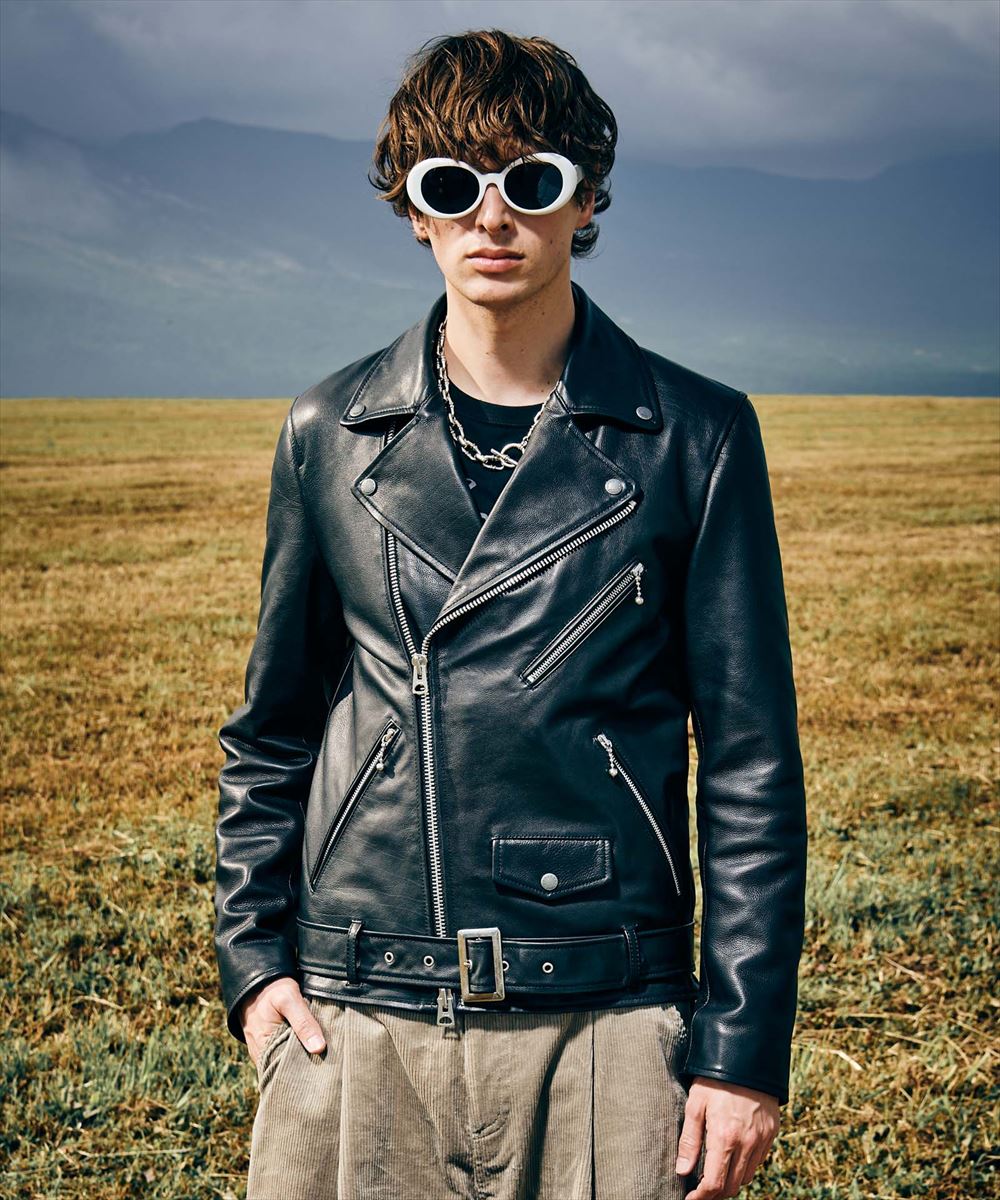 glamb グラム Calf Leather Riders Jacket / カーフレザーライダースジャケット