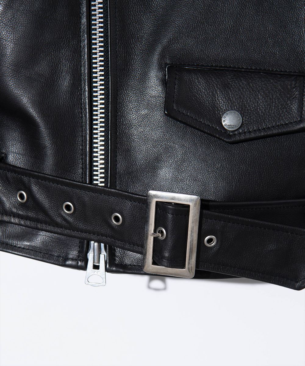 glamb グラム Calf Leather Riders Jacket / カーフレザーライダースジャケット